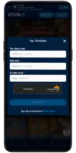 đăng ký tài khoản tại VIVA8